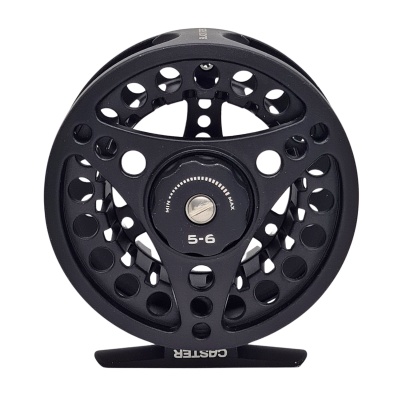 Reel Fly Caster Black Creek #5-6 Aluminio 3 Rulemanes + Carretel Adicional