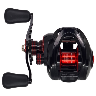 Reel Huevito Caster Black Widow 108 Bait Casting 8 Rulemanes 7.2:1