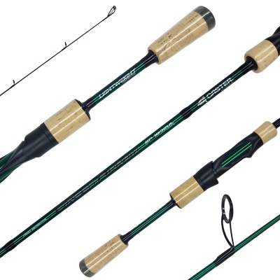 Caña Caster Green Arrow 1.80m Spinning Ultra Light 2-4 Lb 1-7g