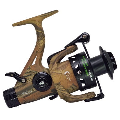 Reel Frontal Caster Karp Hunter 4006 Doble Freno Bait Feeder 6 Rulemanes