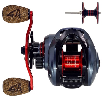 Reel Huevito Caster Legend Pro 110 Bait Casting 10 Rulemanes 7.2:1