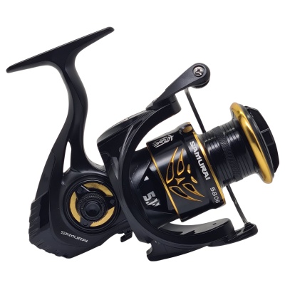 Reel Frontal Caster Samurai 5806 Variada Río Mar 6 Rulemanes