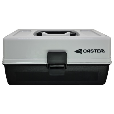 Caja Caster Dos Bandejas 14 Divisiones 30x17x14cm