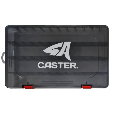 Caja Caster Para Señuelos 16 Divisiones 38x22,5x4,8cm