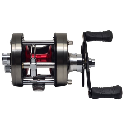 Reel Rotativo Caster Tornado 404 Powercast Aluminio 4 Rulemanes Mag 5.3:1